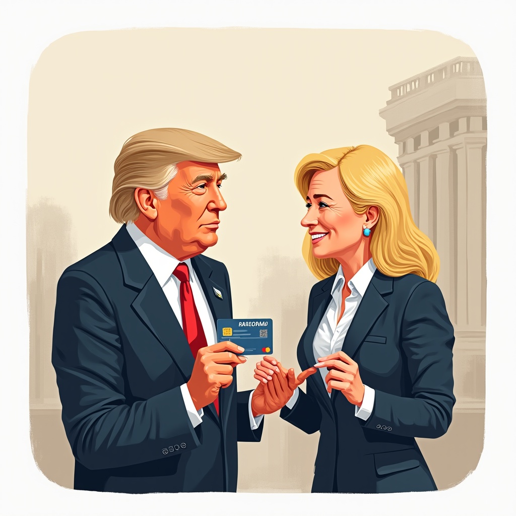 Hassett Explores 'Trump Cards' as Credit Card Interest Rates Face Scrutiny