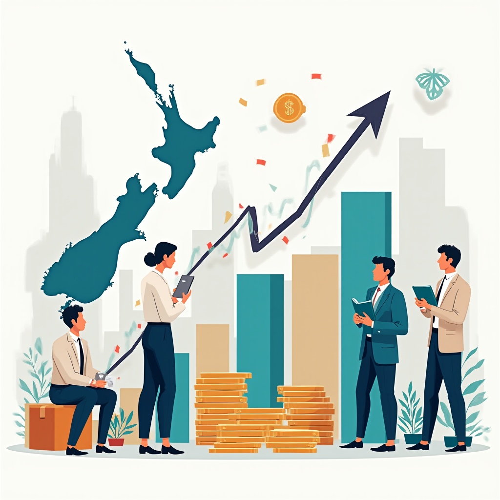 New Zealand GDP Misses Forecasts in Q4, Extending Pressure on RBNZ and Markets